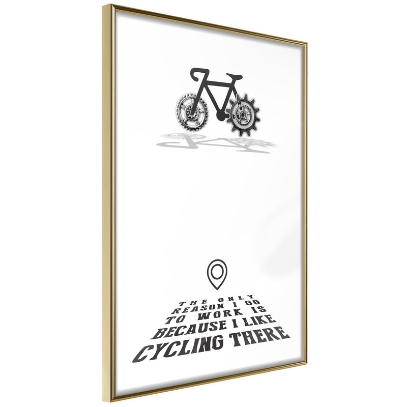 Poster - Good Motivation  - goud