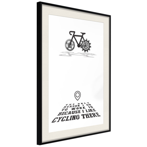 Poster - Good Motivation  - zwart passepartout