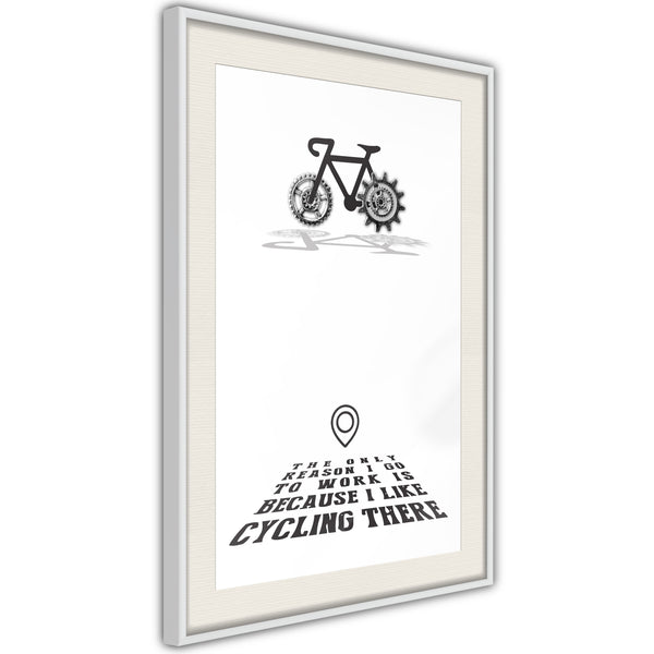 Poster - Good Motivation  - wit passepartout