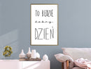 Poster - Good Day  - goud