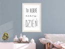 Poster - Good Day  - wit passepartout