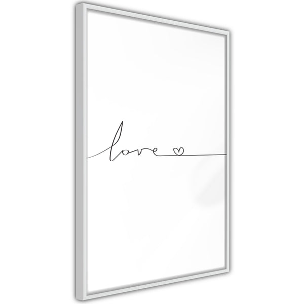 Poster - Love Pulse  - wit