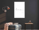 Poster - Love Pulse  - wit