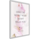 Poster - Follow Your Heart I  - wit