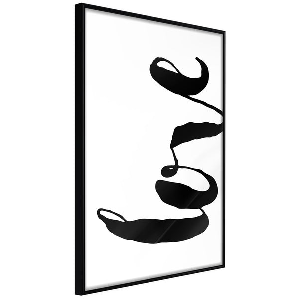 Poster - Love Sideways  - zwart