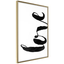 Poster - Love Sideways  - goud
