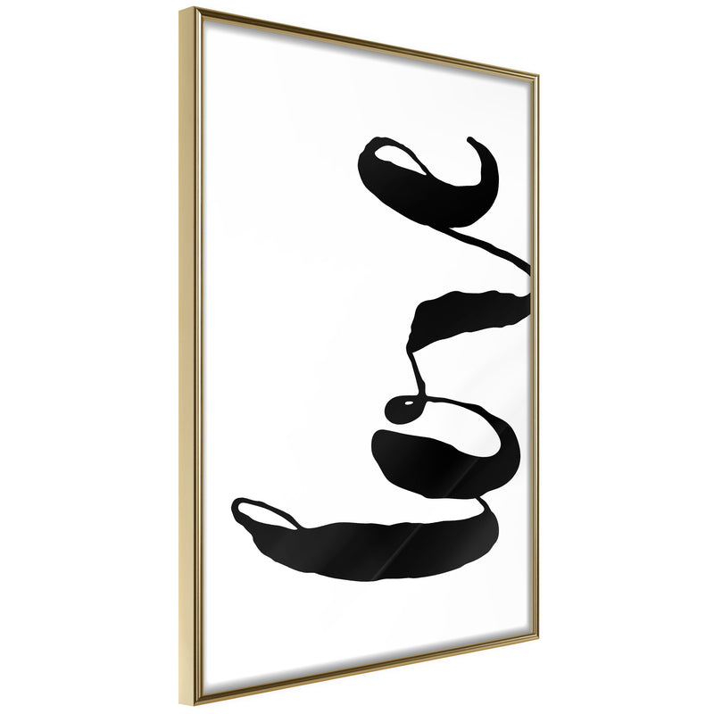 Poster - Love Sideways  - goud