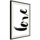 Poster - Love Sideways  - zwart passepartout