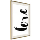 Poster - Love Sideways  - goud passepartout