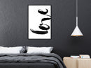 Poster - Love Sideways  - zwart