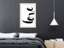 Poster - Love Sideways  - wit passepartout