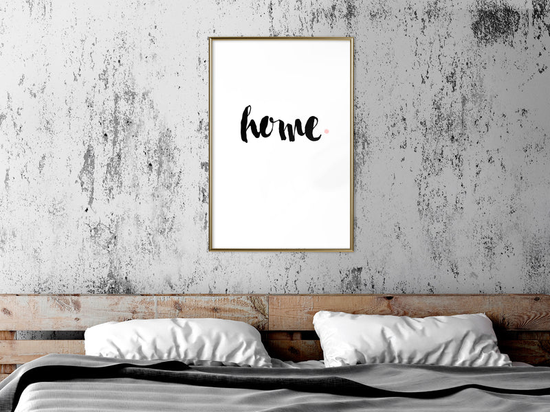 Poster - Your Own Place  - goud