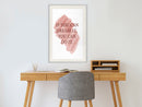 Poster - Dreams Lead to Success  - wit passepartout