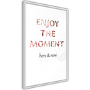 Poster - Here and Now  - wit