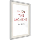 Poster - Here and Now  - wit passepartout