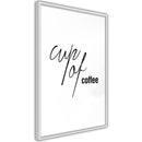 Poster - Caffeine Needed  - wit