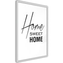 Poster - Home I  - wit