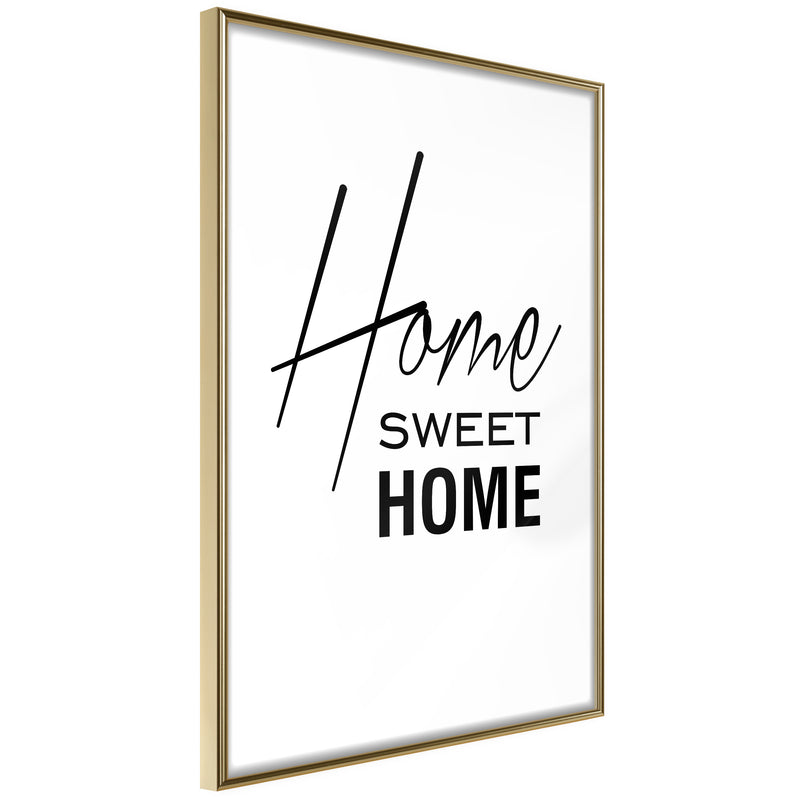 Poster - Home I  - goud