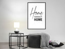 Poster - Home I  - zwart