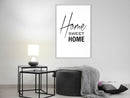 Poster - Home I  - wit