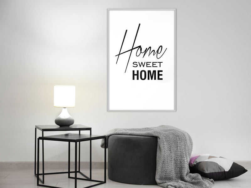 Poster - Home I  - wit