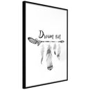 Poster - Dreamer  - zwart
