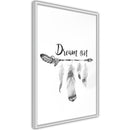 Poster - Dreamer  - wit