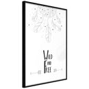 Poster - Free Spirit  - zwart