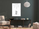 Poster - Free Spirit  - wit