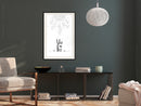 Poster - Free Spirit  - zwart passepartout