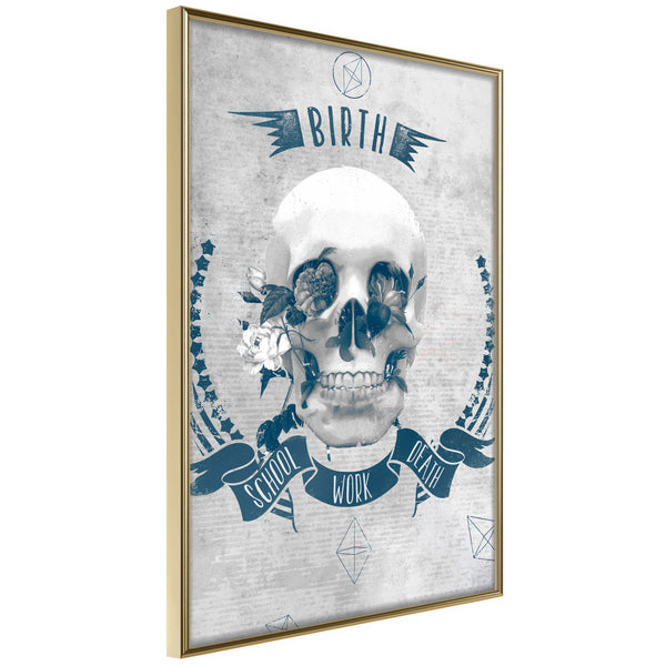 Poster - Short Story About Life  - goud