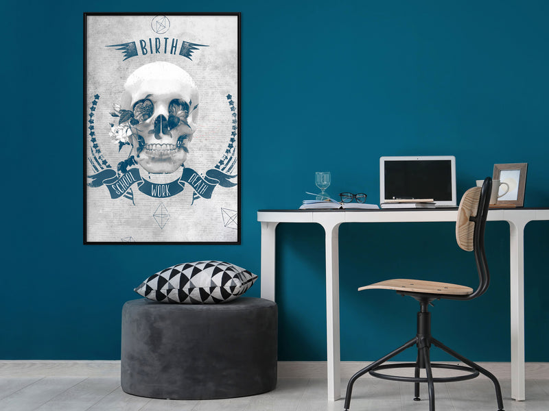 Poster - Short Story About Life  - zwart