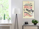 Poster - Living and Thinking  - wit