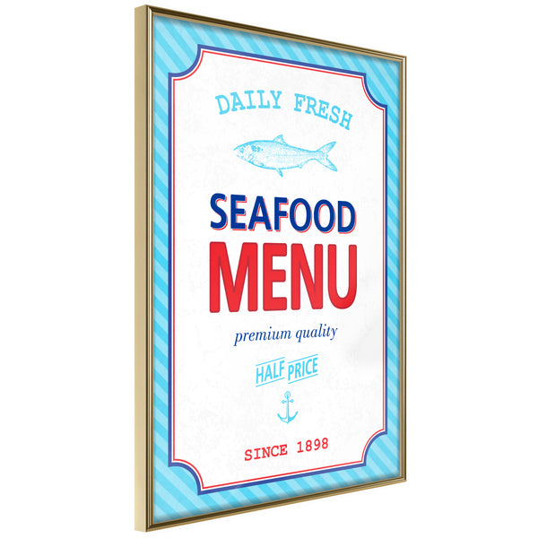 Poster - Daily Fresh  - goud