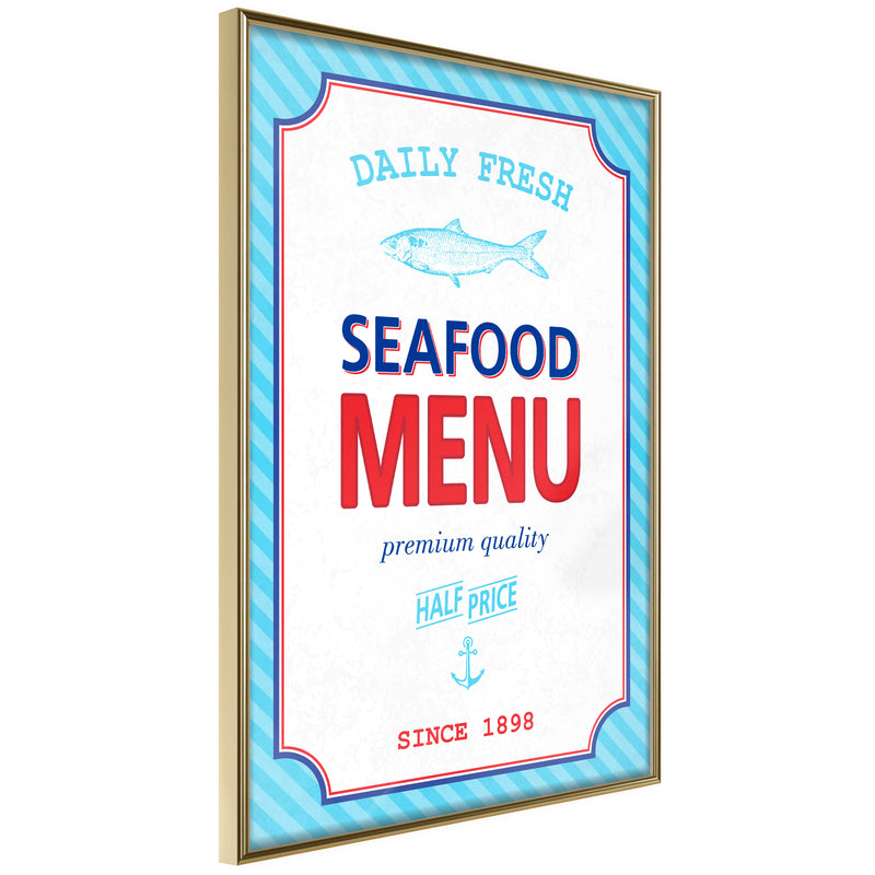 Poster - Daily Fresh  - goud