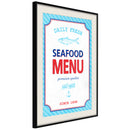 Poster - Daily Fresh  - zwart passepartout