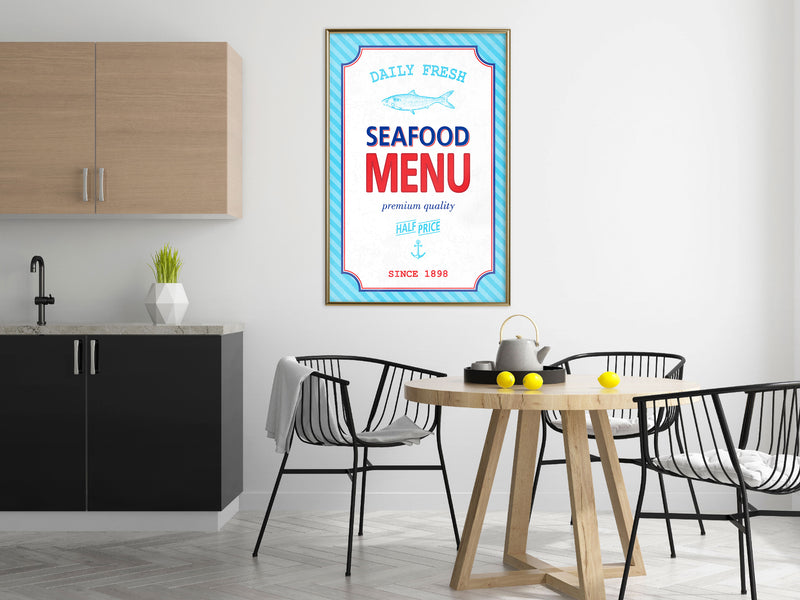 Poster - Daily Fresh  - goud