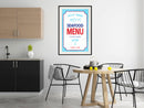 Poster - Daily Fresh  - zwart passepartout