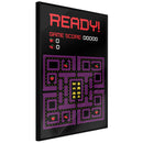 Poster - Maze  - zwart