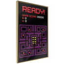 Poster - Maze  - goud