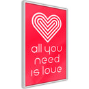 Poster - Love Everywhere  - wit