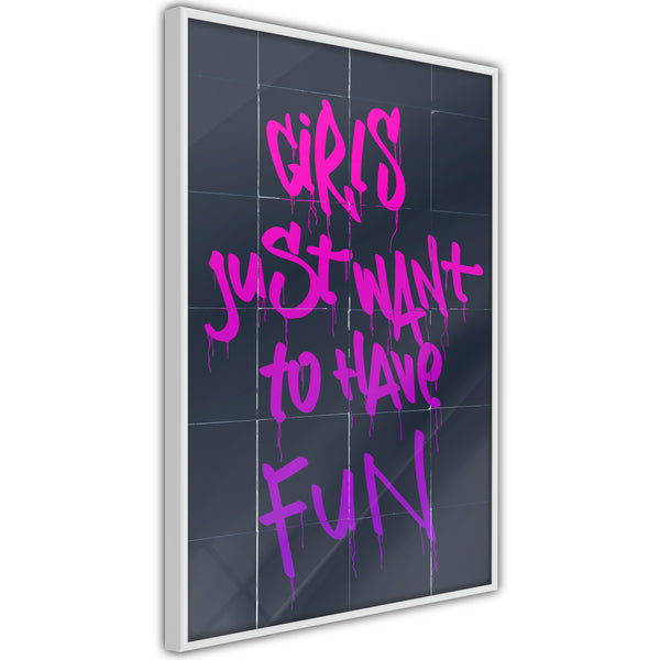 Poster - What Girls Want  - wit