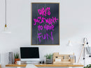 Poster - What Girls Want  - goud