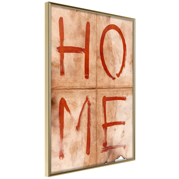 Poster - Everyone Has Their Own Place  - goud