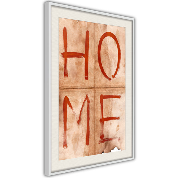 Poster - Everyone Has Their Own Place  - wit passepartout