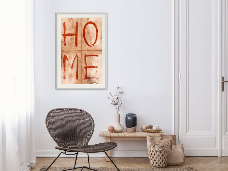 Poster - Everyone Has Their Own Place  - wit passepartout