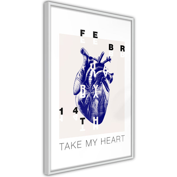 Poster - Valentine's Day  - wit