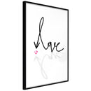 Poster - Where is the Love?  - zwart