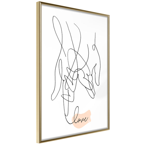 Poster - Complicated Love  - goud