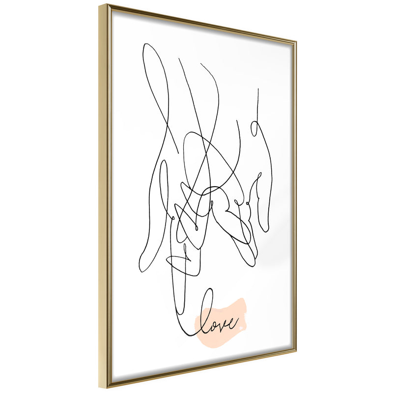 Poster - Complicated Love  - goud